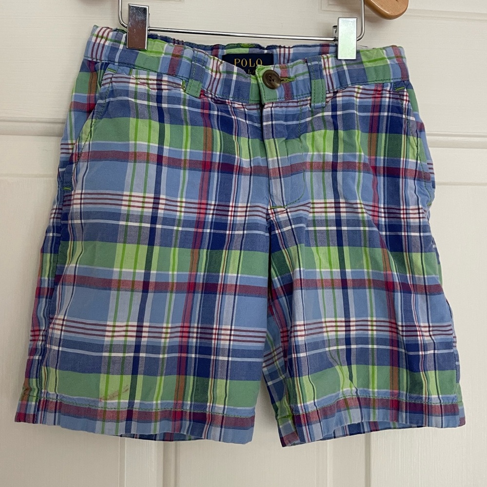 Polo Ralph Lauren plaid boy short size 4